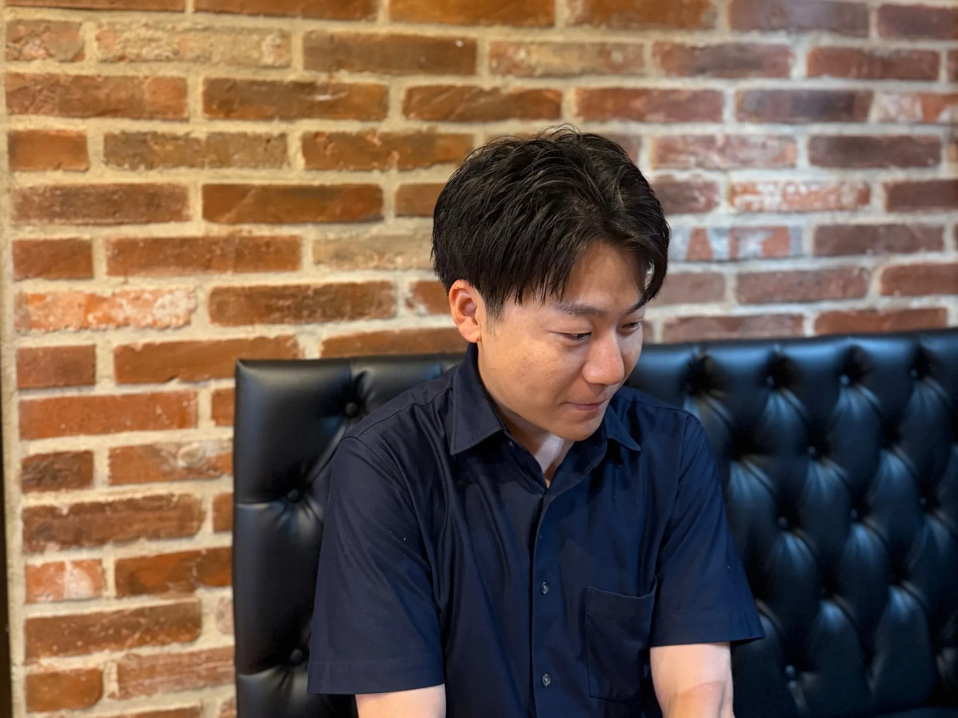 ツーブロックショート