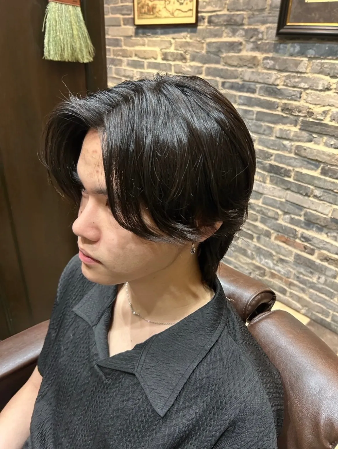 韓国風マッシュウルフ×ニュアンスパーマ